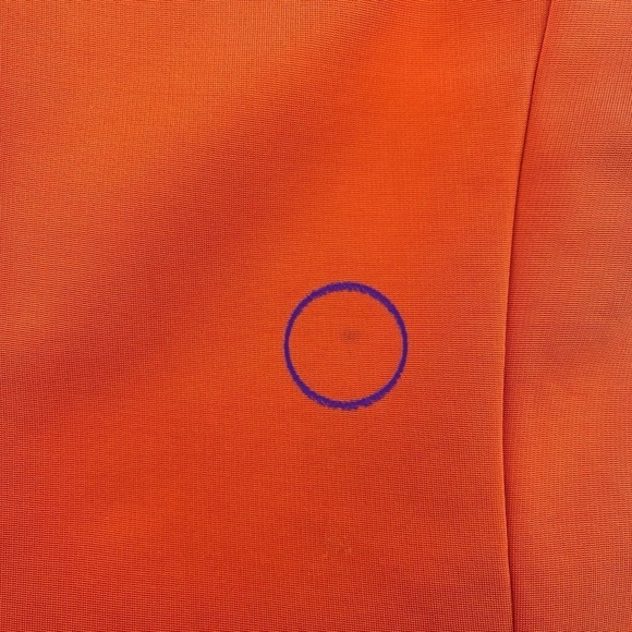 Diane Von Furstenberg DVF Reona Two Tangerine Sheath Dress Size 6 - Picture 14 of 14